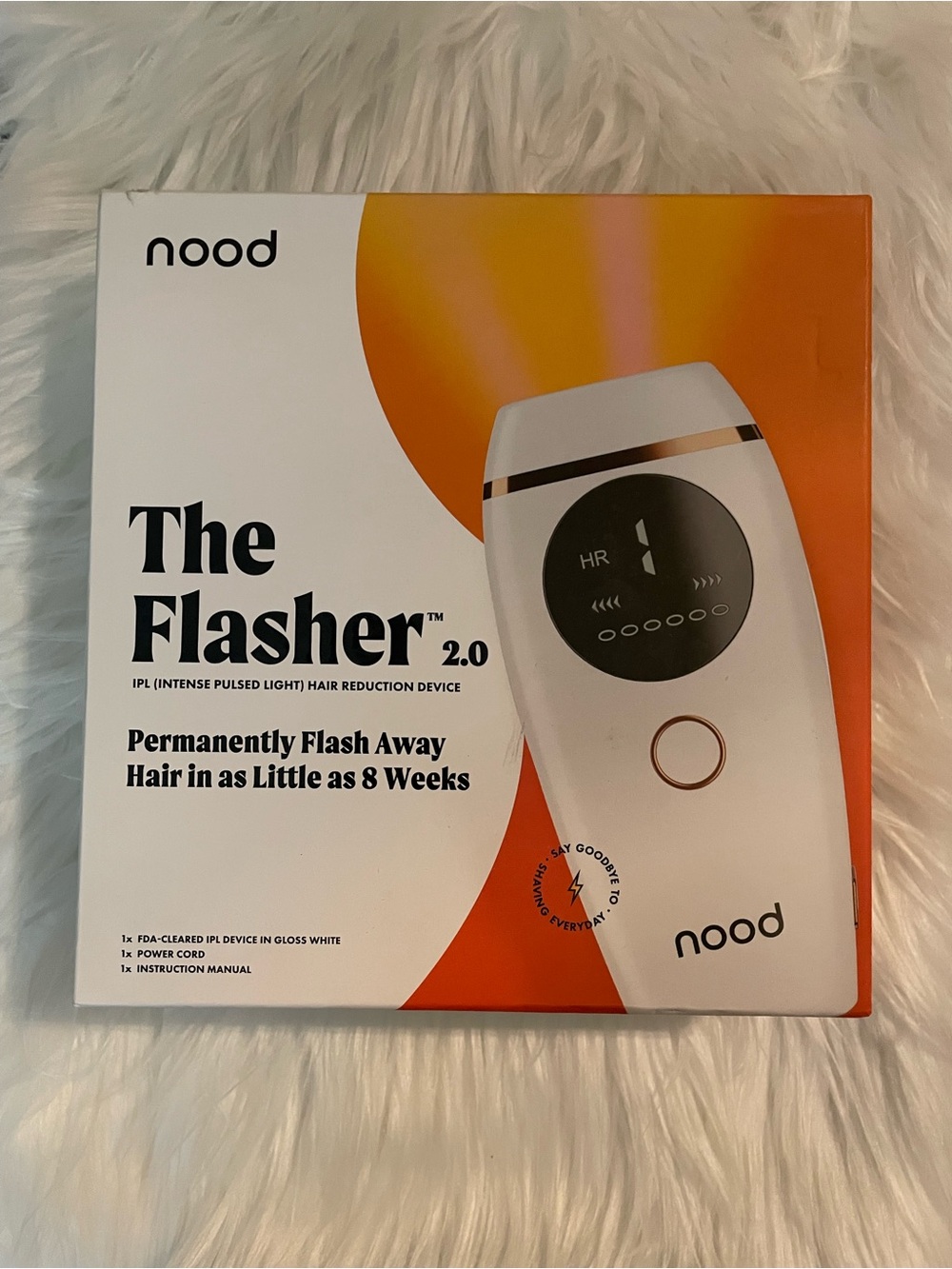 Nood - The Flasher 2.0 IPL Home Hair Removal Device - Open Box - Like New